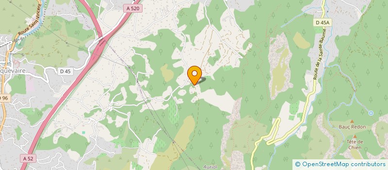 localisation de l'entreprise COJAPI  AURIOL