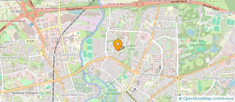 localisation de l'entreprise COJARI  RENNES
