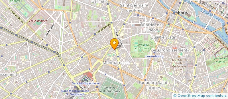 localisation de l'entreprise COJAY  PARIS