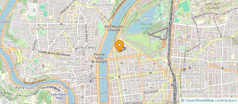 localisation de l'entreprise COJE  LYON