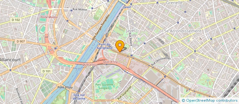 localisation de l'entreprise COJEAN SAS à SAINT-OUEN-SUR-SEINE