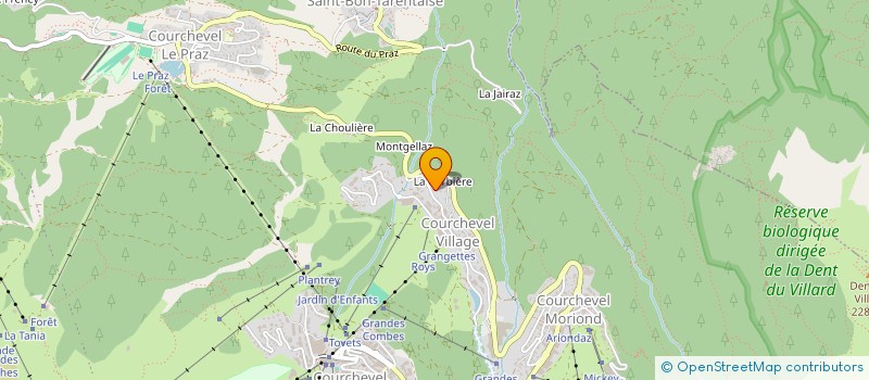 localisation de l'entreprise COJEM3 à COURCHEVEL