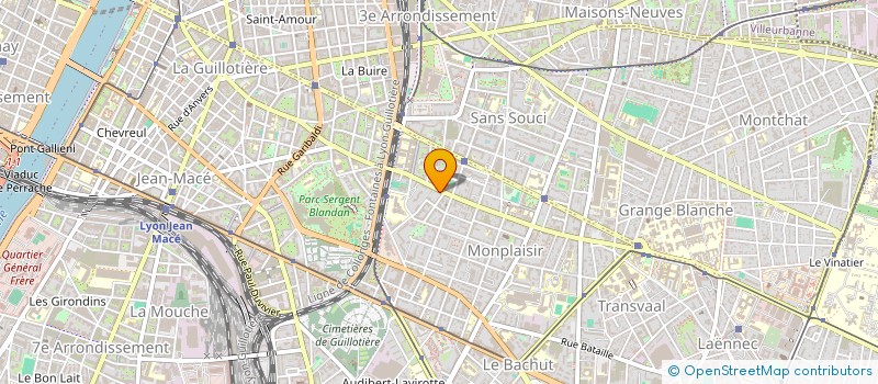 localisation de l'entreprise COJEPI à LYON