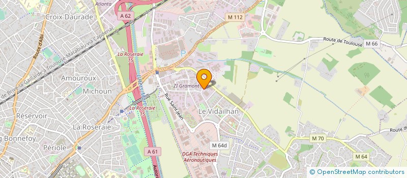 localisation de l'entreprise COJER ENCASTRABLE à BALMA