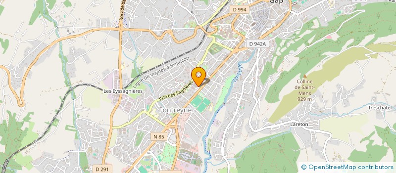 localisation de l'entreprise COJIM  GAP