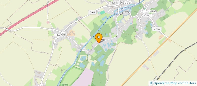 localisation de l'entreprise COJITHOM  THUN-L'EVEQUE