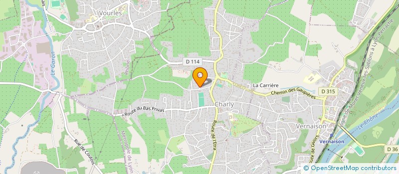 localisation de l'entreprise COJOLO  CHARLY