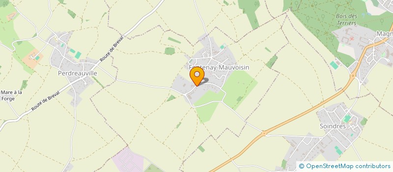 localisation de l'entreprise COJOTEC  FONTENAY-MAUVOISIN