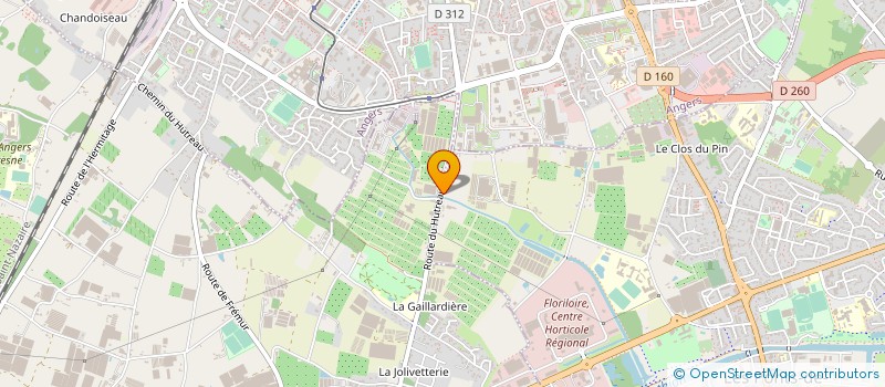 localisation de l'entreprise COJUSTICIA à LES PONTS-DE-CE