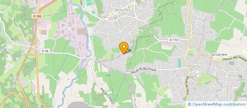 localisation de l'entreprise COKI PATRIMOINE  CHARLY