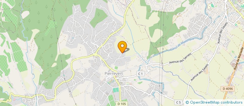 localisation de l'entreprise COKLI&CO  PIERREVERT