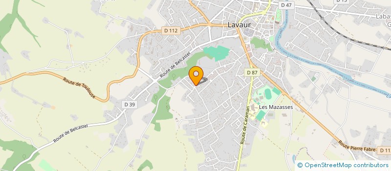 localisation de l'entreprise COKTL  LAVAUR