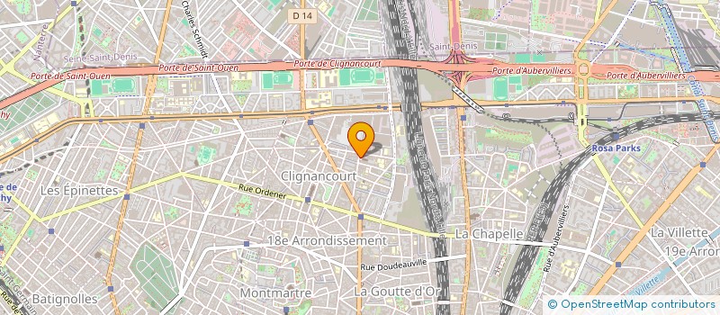 localisation de l'entreprise COL 12 à PARIS