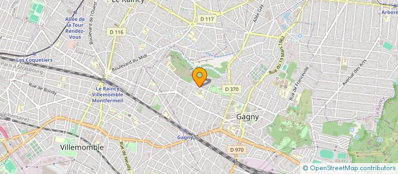 localisation de l'entreprise COL à GAGNY