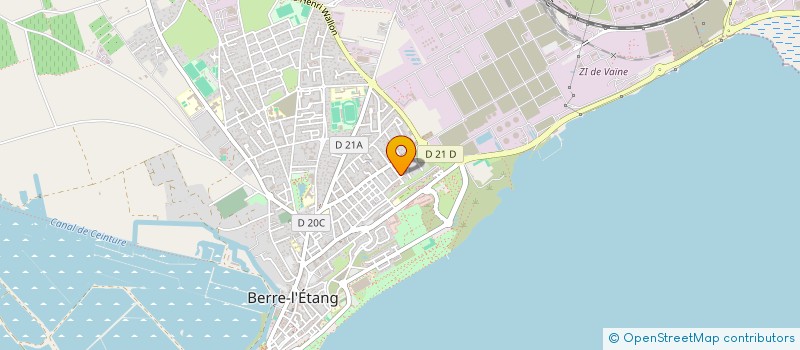 localisation de l'entreprise COL.BAT à BERRE-L'ETANG