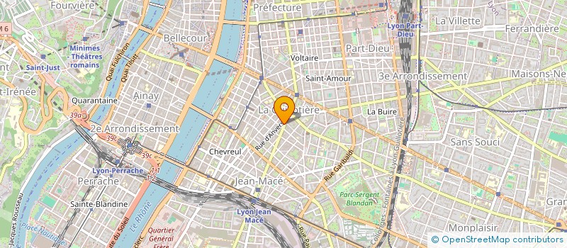 localisation de l'entreprise COL ET CHEMISE  LYON