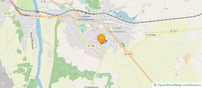 localisation de l'entreprise COL IMMO  SAINT-BENOIT