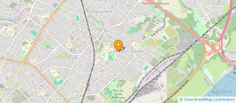 localisation de l'entreprise COL'OR (ORCHESTRE DU COLLEGE DE LA COLINIERE) à NANTES