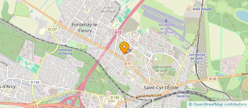 localisation de l'entreprise COL ORGAN LUTTE EXCL ET INSERT JEUNES à SAINT-CYR-L'ECOLE