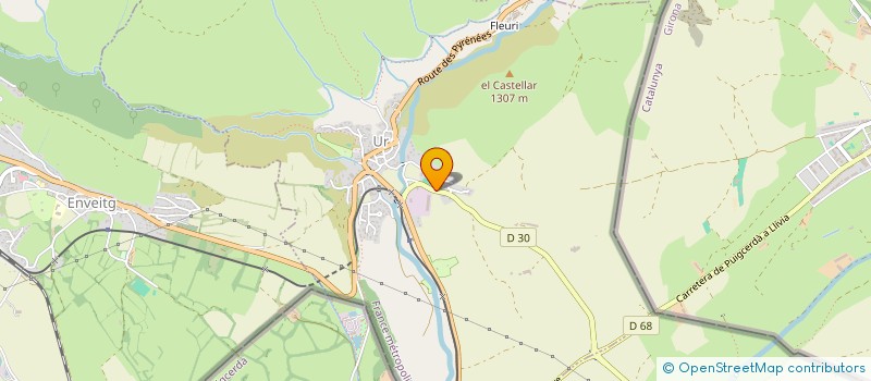 localisation de l'entreprise COL ROUGE  UR