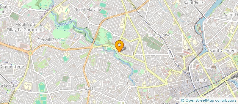 localisation de l'entreprise COLAB  NANTES