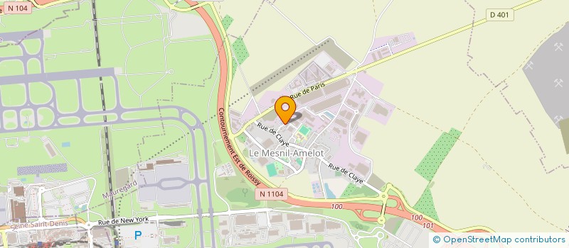 localisation de l'entreprise COLADA RACING TEAM  LE MESNIL-AMELOT