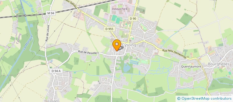 localisation de l'entreprise COLAE  CYSOING