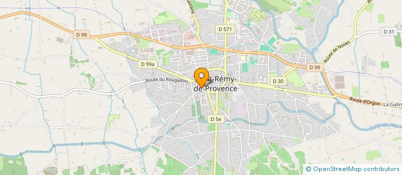 localisation de l'entreprise COLAGNEL à SAINT-REMY-DE-PROVENCE