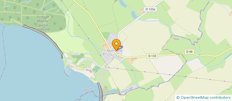 localisation de l'entreprise COLAIRE à NONSARD-LAMARCHE
