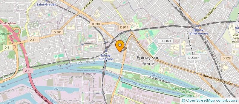 localisation de l'entreprise COLAK à EPINAY-SUR-SEINE