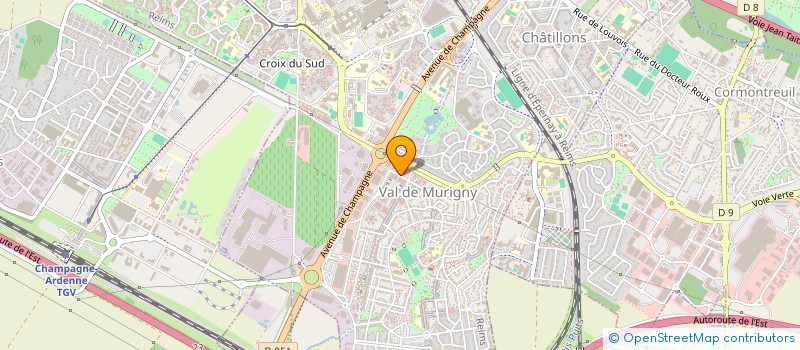 localisation de l'entreprise COLAK IMMO  REIMS