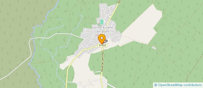 localisation de l'entreprise COLALI  SAINTE-EULALIE-EN-BORN