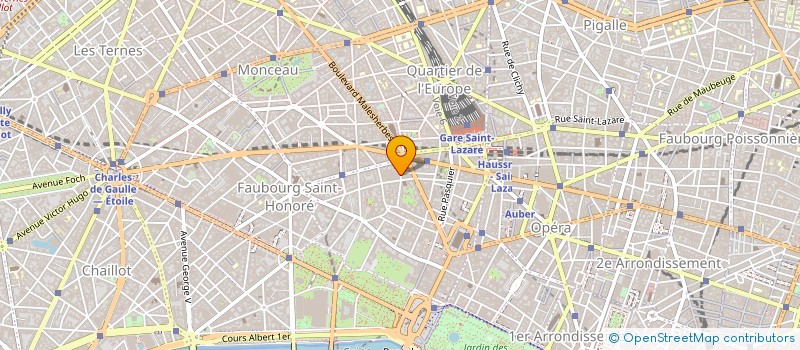 localisation de l'entreprise COLAM MOBILIER ET INDUSTRIEL  PARIS