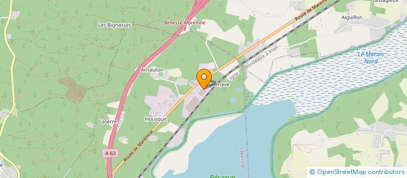 localisation de l'entreprise COLANDESK à LABENNE