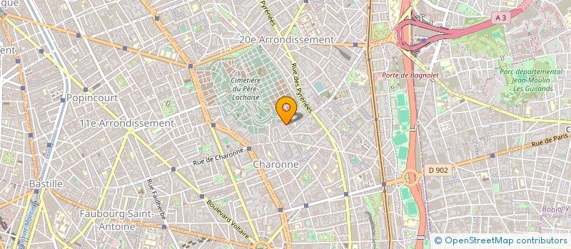 localisation de l'entreprise COLAPSO MUSIC RECORDS  PARIS