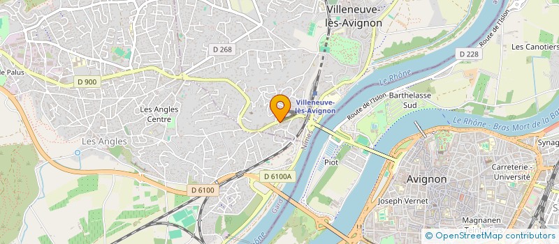 localisation de l'entreprise COLARADO à VILLENEUVE-LES-AVIGNON