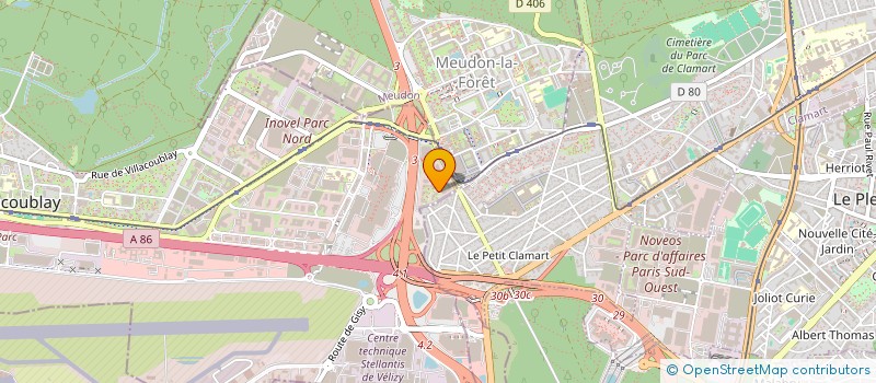 localisation de l'entreprise COLAS DIGITAL SOLUTIONS  VELIZY-VILLACOUBLAY