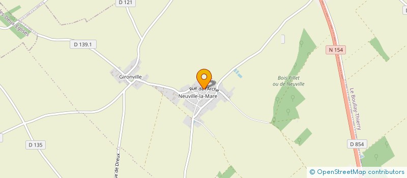 localisation de l'entreprise COLAS ELECTRICITE SERVICES à TREMBLAY-LES-VILLAGES