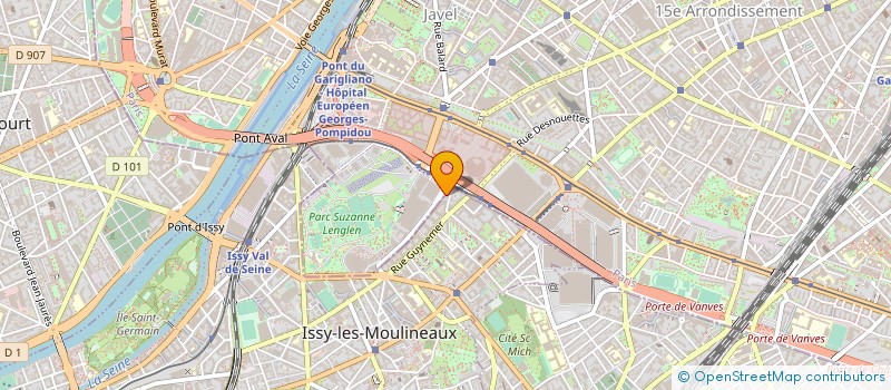 localisation de l'entreprise COLAS PROJECTS  PARIS