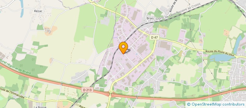 localisation de l'entreprise COLAS SAINT NAZAIRE  SAINT-NAZAIRE