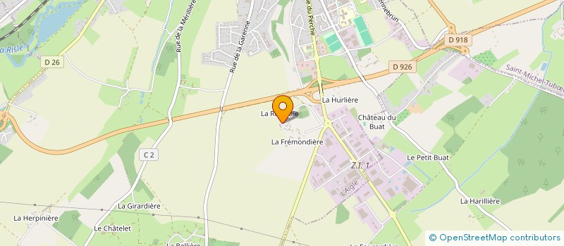 localisation de l'entreprise COLASSE PAYSAGES à L AIGLE