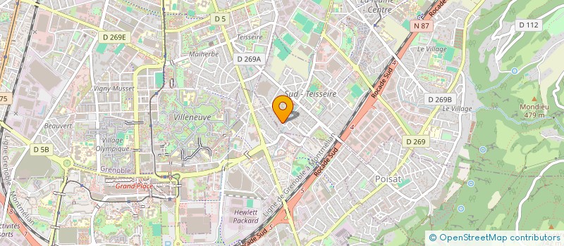 localisation de l'entreprise COLASUONNO PERE ET FILS  SAINT-MARTIN-D'HERES