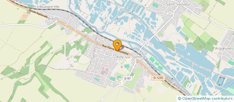 localisation de l'entreprise COLAUBRI DISTRIB à AILLY-SUR-SOMME