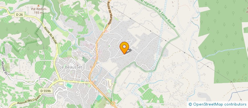 localisation de l'entreprise COLAUNA à LE BEAUSSET