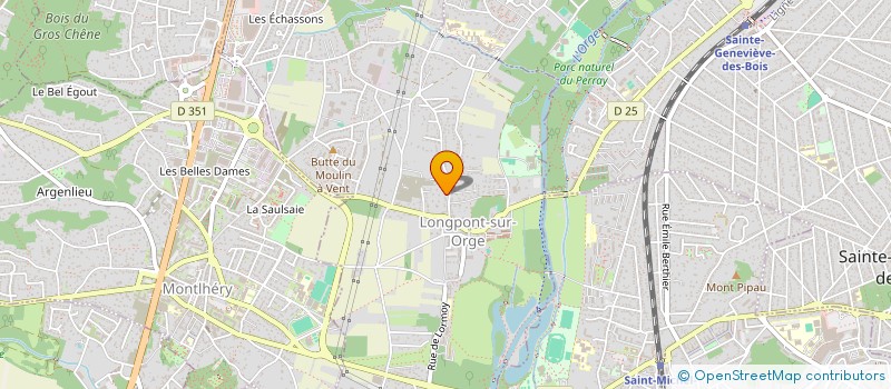 localisation de l'entreprise COLAURE à LONGPONT-SUR-ORGE