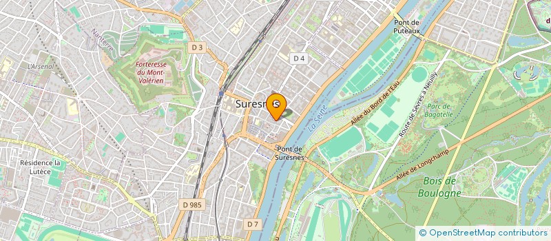 localisation de l'entreprise COLAZIONE à SURESNES