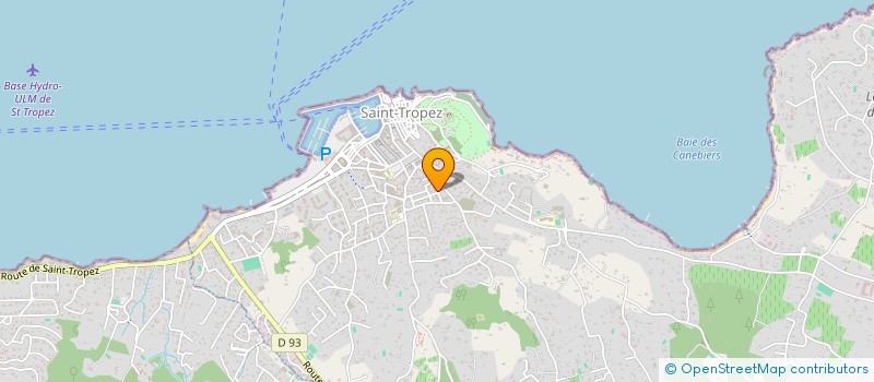 localisation de l'entreprise COLAZUR à SAINT-TROPEZ