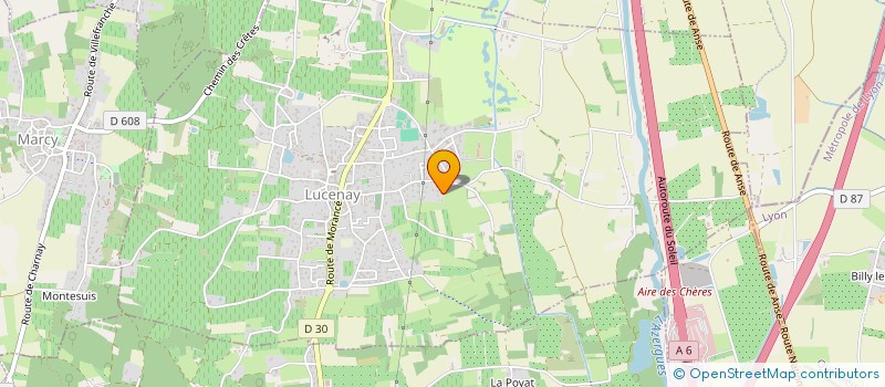 localisation de l'entreprise COLBER  LUCENAY