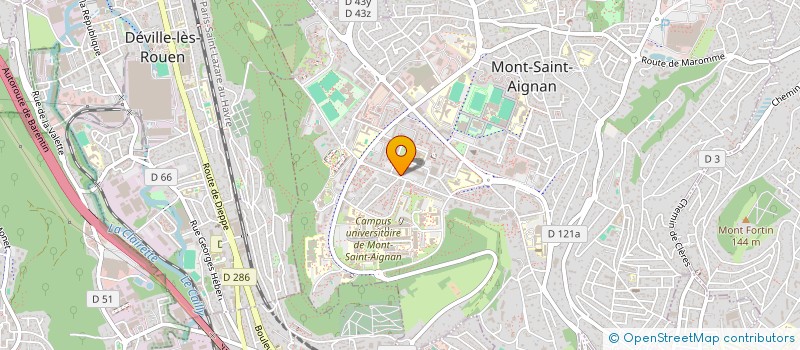 localisation de l'entreprise COLBERT  MONT-SAINT-AIGNAN