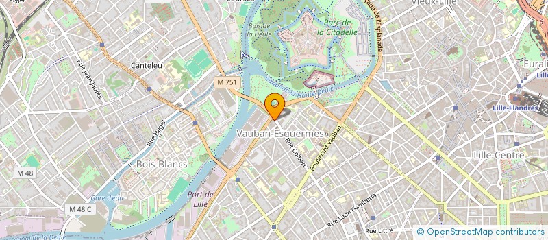 localisation de l'entreprise COLBERT à LILLE